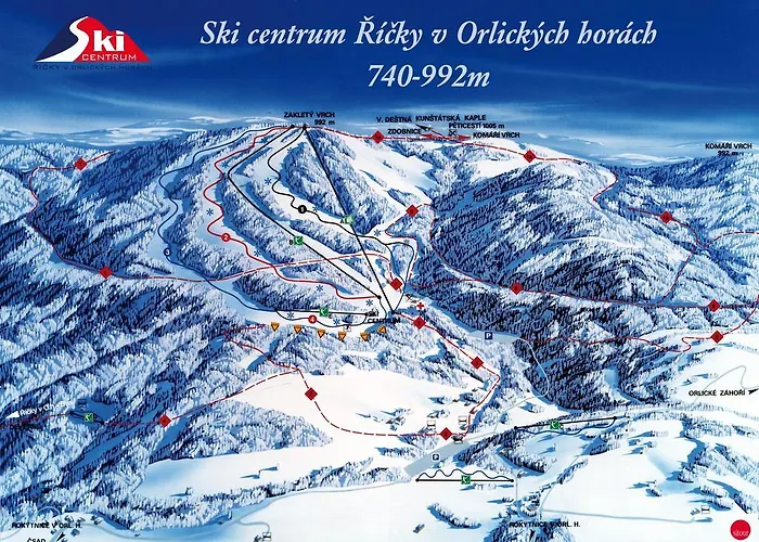 公寓 V Orlickych Horach Říčky